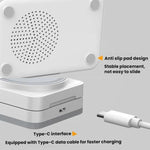 Chargeur sans fil vertical magnétique 3 en 1 G12 pour iPhone / AirPods / Apple Watch