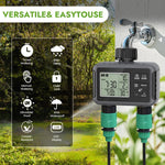Minuterie d'arrosage intelligente à double sortie Contrôleur d'irrigation automatique, norme UK, norme US