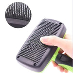 Brosse de toilettage pour chats et chiens avec bouton de libération des poils en un clic, petite, grande