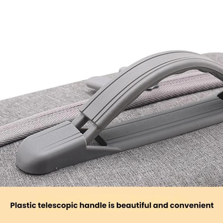 Pour Meta Quest 3 / 3S BKano Q3-002 Sac de rangement pour console de casque VR Sac à bandoulière et à main, Gris