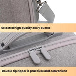 Pour Meta Quest 3 / 3S BKano Q3-002 Sac de rangement pour console de casque VR Sac à bandoulière et à main, Gris