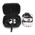 Pour Meta Quest 3 / 3S BKano Q3-001 Sac de rangement pour console de casque VR Sac à bandoulière et à main, Noir
