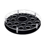 Présentoir à Verres à Vin 25 Trous avec Fente Centrale pour Bouteille, YX183 1pc