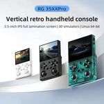 Console portable rétro ANBERNIC RG 35XXPro, écran 3,5 pouces, appareil de jeu de poche Linux 64 bits, 64G+128G, 64G+256G