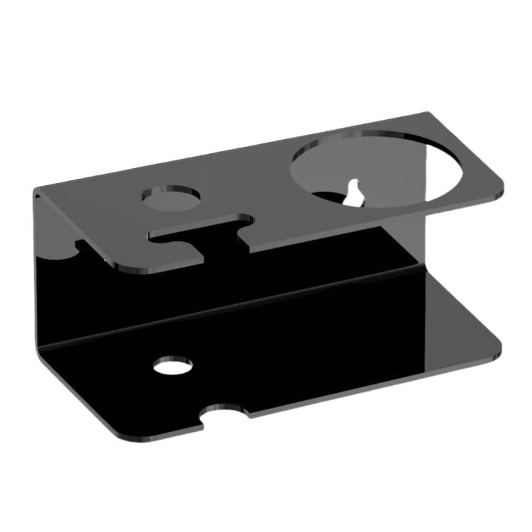 Support de rangement de rasoir en acrylique pour mur de salle de bain, 1 pièce, 2 pièces