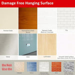 Support de rangement de rasoir mural de salle de bain en acrylique autocollant, 1 pièce, 2 pièces