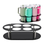 Support de Rangement pour Bouteilles d'Eau de Bureau, YX174 Noir, YX174 Transparent