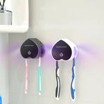 Stérilisateur de brosse à dents portable rechargeable USB avec stérilisation UV