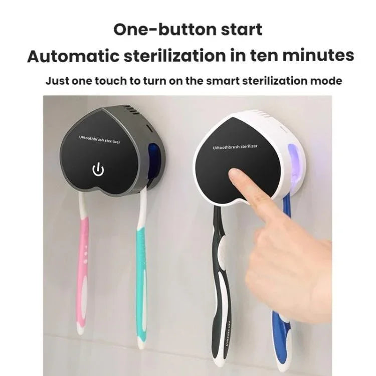 Stérilisateur de brosse à dents portable rechargeable USB avec stérilisation UV