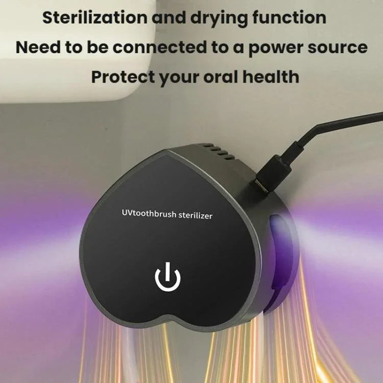 Stérilisateur de brosse à dents portable rechargeable USB avec stérilisation UV