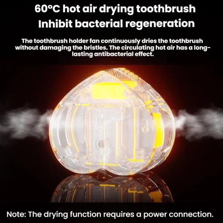Stérilisateur de brosse à dents portable rechargeable USB avec stérilisation UV