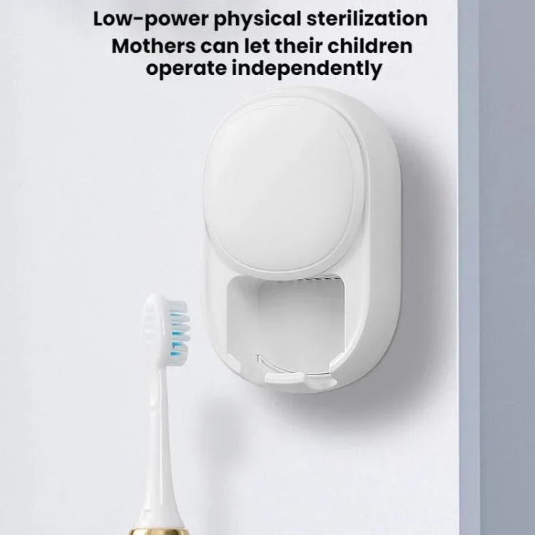 Stérilisateur de brosses à dents intelligent UV mural et séchoir à air