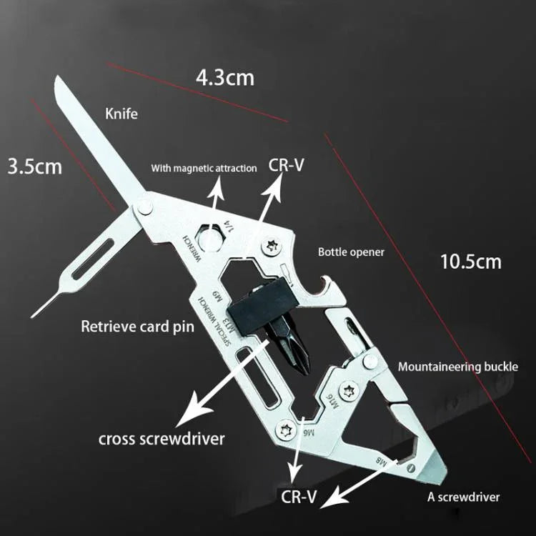 Outil d'éjection de carte SIM smartphone 7 en 1 avec porte-clés, outil mini portable multifonction, 7 en 1