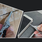 Outil d'éjection de carte SIM smartphone 7 en 1 avec porte-clés, outil mini portable multifonction, 7 en 1