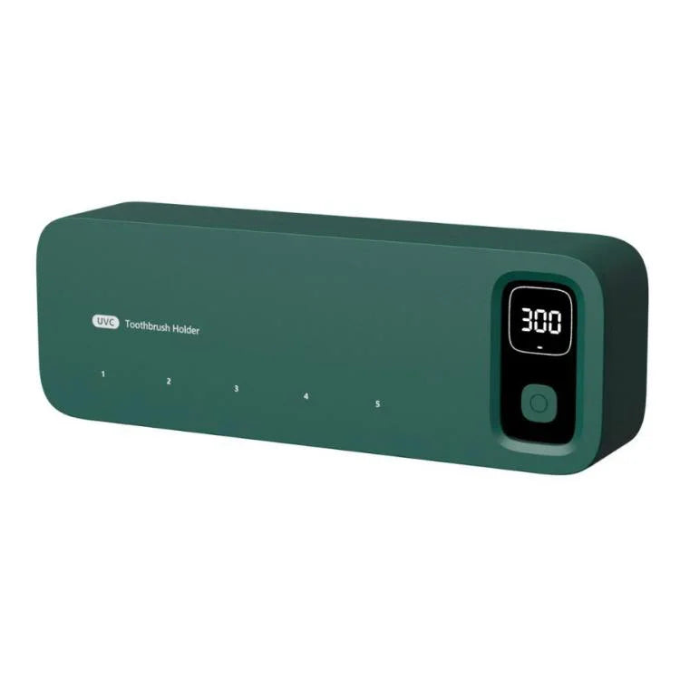 Stérilisateur UV pour brosses à dents électriques avec séchage automatique et rangement mural pour salle de bain
