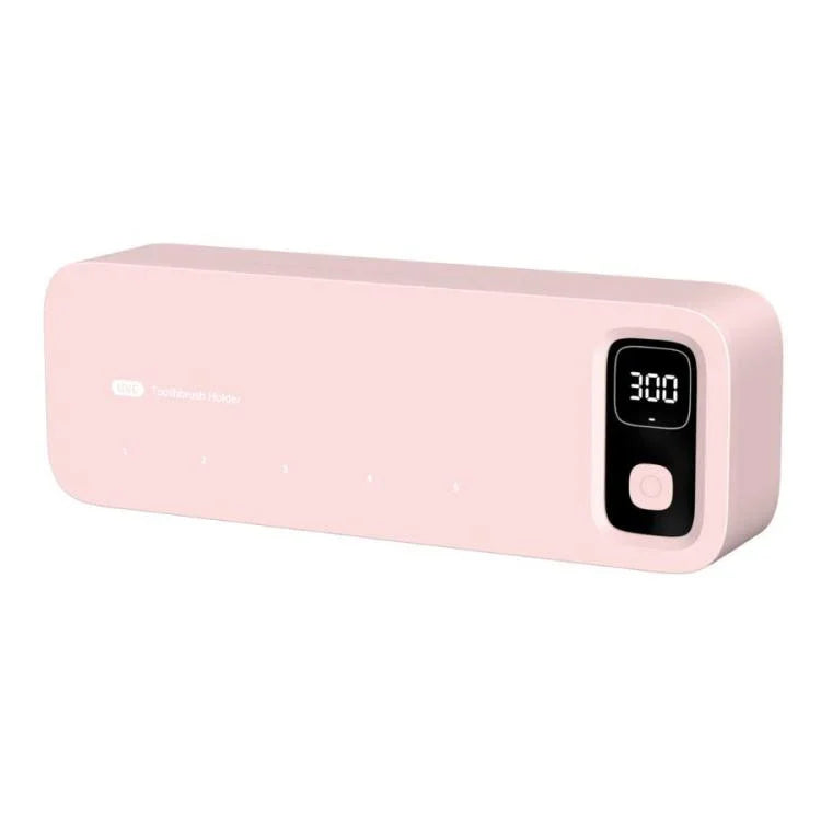Stérilisateur UV pour brosses à dents électriques avec séchage automatique et rangement mural pour salle de bain