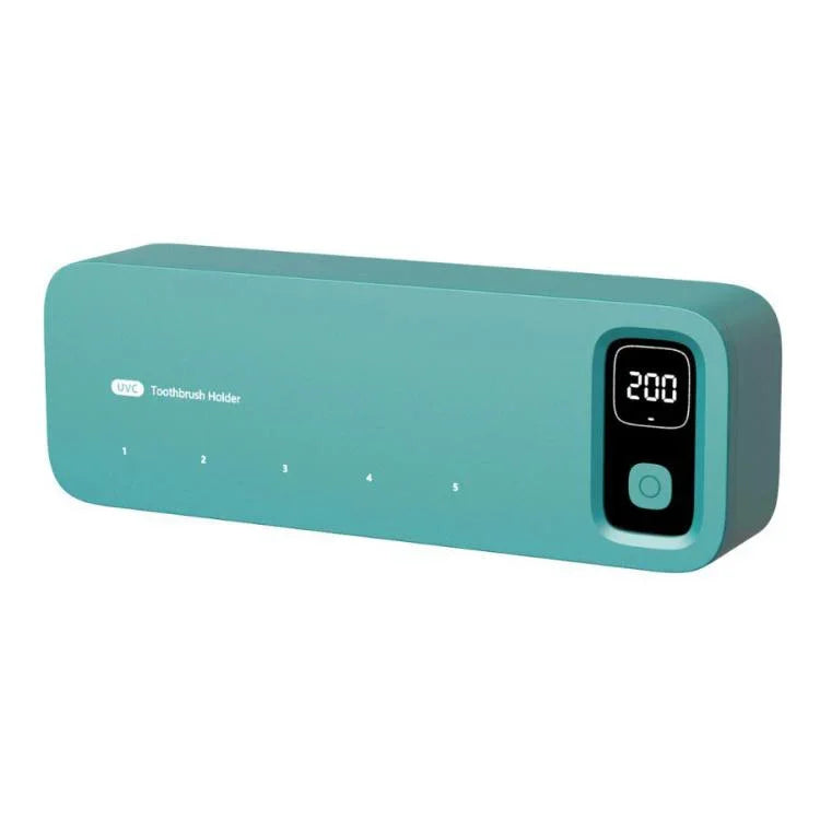 Stérilisateur UV pour brosses à dents électriques avec séchage automatique et rangement mural pour salle de bain