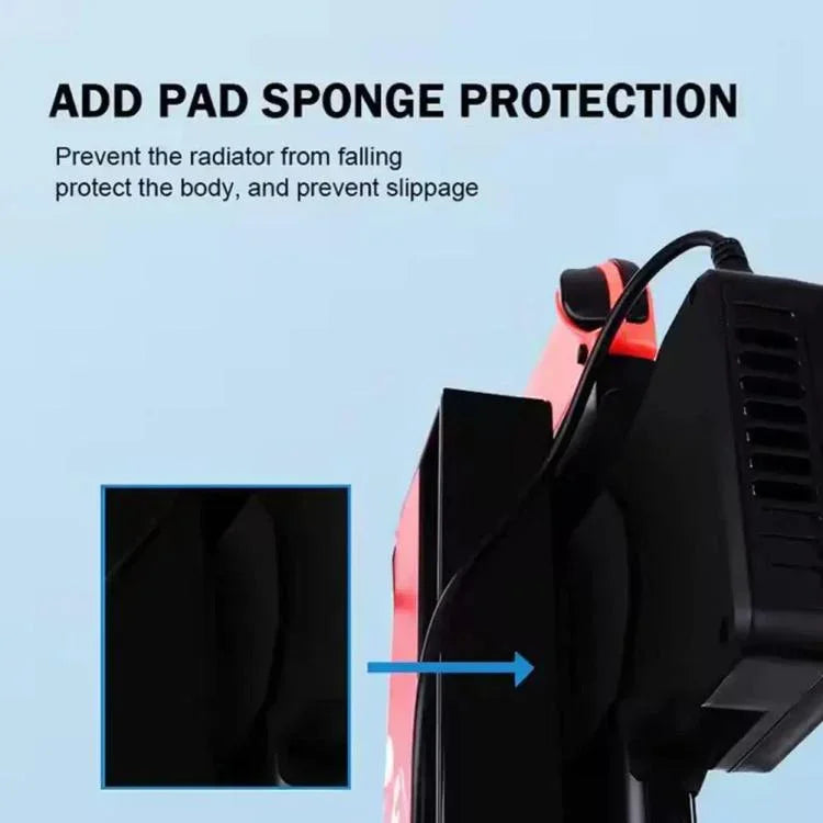 Radiateur d'échappement pour console Nintendo Switch 2 / Switch avec affichage de température, RDS-2827 Blanc, RDS-2827 Noir