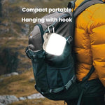 WS-C08 Lanterne de camping d'extérieur à trois niveaux d'éclairage Lampe de tente multifonctionnelle compacte et portable