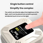 WS-C08 Lanterne de camping d'extérieur à trois niveaux d'éclairage Lampe de tente multifonctionnelle compacte et portable