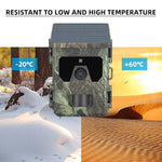 Caméra de Chasse Extérieure 2K 4G avec Contrôle Mobile à Distance via APP, Supporte Email / FTP, HC-600Pro