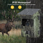 Caméra de Chasse Extérieure 2K 4G avec Contrôle Mobile à Distance via APP, Supporte Email / FTP, HC-600Pro