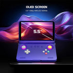 Console de jeu Retroid Pocket Flip 2 processeur SD865 Android13 écran AMOLED 5,5 pouces Wifi Bluetooth lecteur vidéo