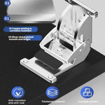 Charnière pliante auto-bloquante à 90 degrés pour table, chaise, pied de lit, supports pliables