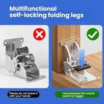 Charnière pliante auto-bloquante à 90 degrés pour table, chaise, pied de lit, supports pliables