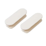 2 pcs / paquet poignées adhésives sans perçage pour armoires et tiroirs, pour fenêtres en verre, portes de cuisine, meubles