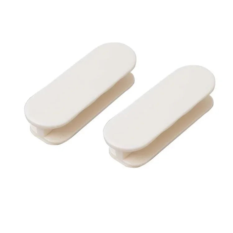 2 pcs / paquet poignées adhésives sans perçage pour armoires et tiroirs, pour fenêtres en verre, portes de cuisine, meubles