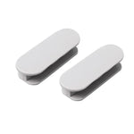 2 pcs / paquet poignées adhésives sans perçage pour armoires et tiroirs, pour fenêtres en verre, portes de cuisine, meubles