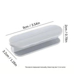2 pcs / paquet poignées adhésives sans perçage pour armoires et tiroirs, pour fenêtres en verre, portes de cuisine, meubles