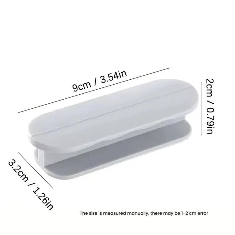 2 pcs / paquet poignées adhésives sans perçage pour armoires et tiroirs, pour fenêtres en verre, portes de cuisine, meubles