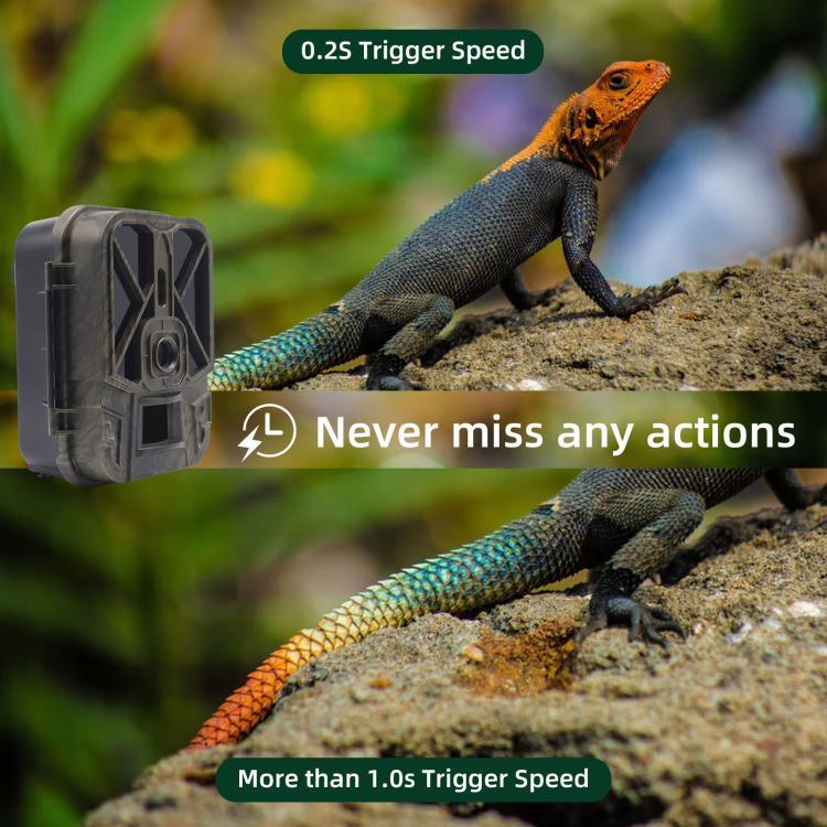Caméra de Chasse Infrarouge 4K 120MP Supportant Visualisation Mobile à Distance via APP Photos / Vidéos, WiFi940Pro-Li