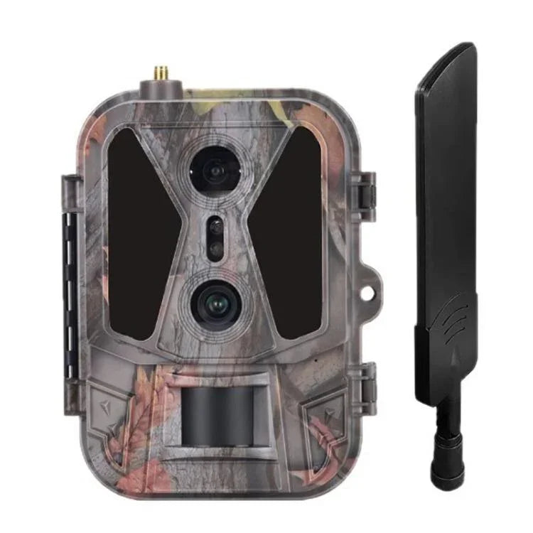 Caméra de suivi extérieure double objectif 4K 4G avec contrôle mobile à distance pour visualisation photo en temps réel, HC-950Pro-Li