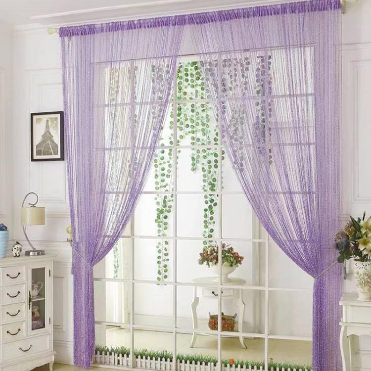 Rideau de porte à glands épais, rideau décoratif de séparation pour salon, 0,9 x 1,9m