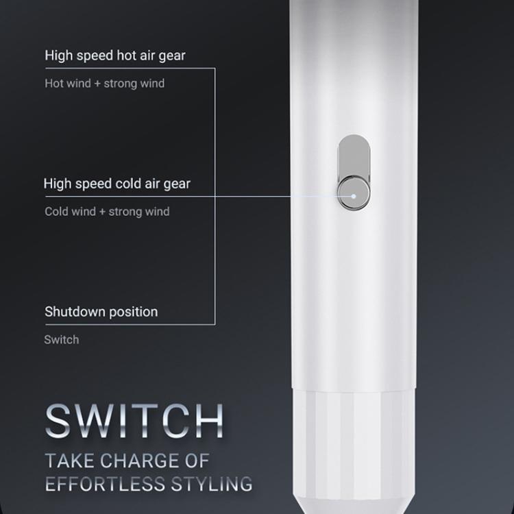 Sèche-cheveux haute puissance 800 W à ions négatifs, prise US, prise EU, prise JP, prise UK