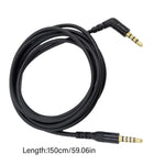 Pour SteelSeries Arctis Nova Pro / 1 Câble de casque de jeu 3,5 mm 1,5 m, TPE, tressé