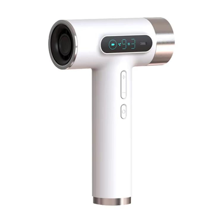 Sèche-cheveux sans fil haute vitesse moteur 100 000 tr/min, charge rapide USB-C et batterie intégrée 15600 mAh