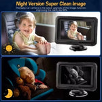 Moniteur Bébé Voiture HD 1080P 4,3 pouces
