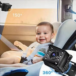 Moniteur Bébé Voiture HD 1080P 4,3 pouces