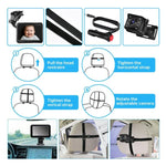 Moniteur Bébé Voiture HD 1080P 4,3 pouces