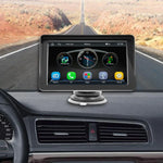 Écran tactile HD de 7 pouces + image de recul HD avec 8 LED, lecteur MP5 de voiture sans fil Carplay, X5300 avec caméra à 8 LED