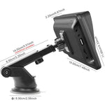 Écran tactile HD de 7 pouces + image de recul HD avec 8 LED, lecteur MP5 de voiture sans fil Carplay, X5300 avec caméra à 8 LED