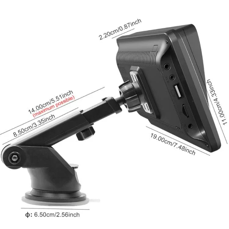 Écran tactile HD de 7 pouces + image de recul HD avec 8 LED, lecteur MP5 de voiture sans fil Carplay, X5300 avec caméra à 8 LED