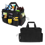 Sac de rangement pour produits d'entretien avec tablier de poche détachable