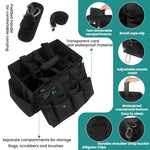Sac de rangement pour produits d'entretien avec tablier de poche détachable