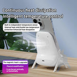 Support de chargeur sans fil en forme de chaise pour bureau compatible avec les téléphones et tablettes de 4,5 à 11 pouces