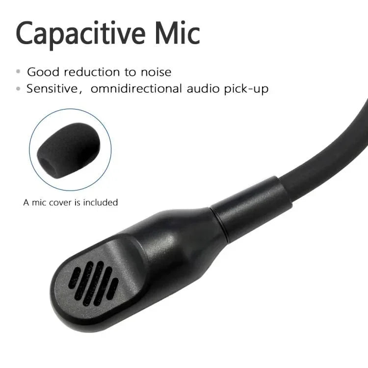 Microphone à réduction de bruit pour casque de jeu Razer Barracuda X